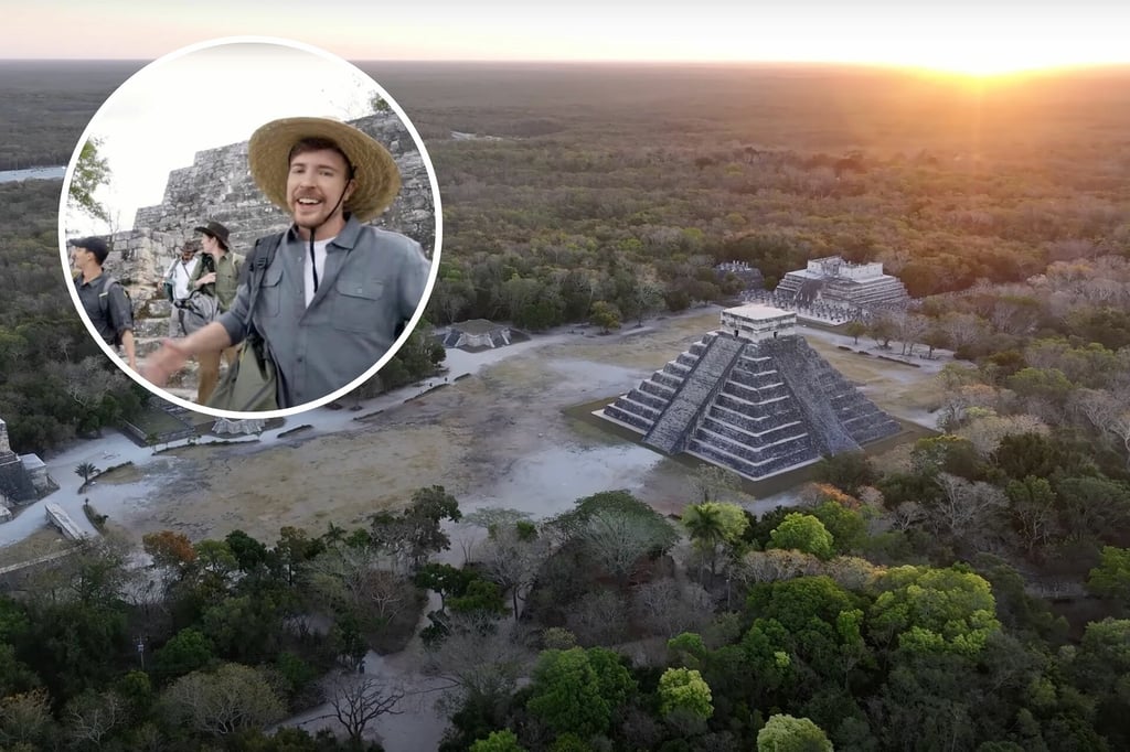 MrBeast responde a polémica por video en zonas arqueológicas