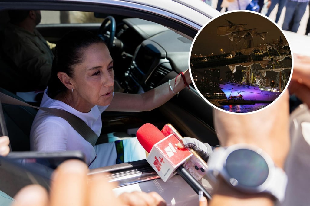 Buque Cuauhtémoc: Sheinbaum lamenta politización del accidente