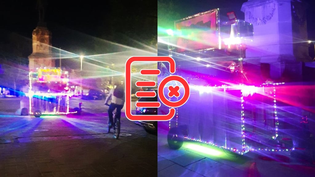 Por falta de permiso, retiran vistoso carrito de tamales de la Zona Centro de Durango