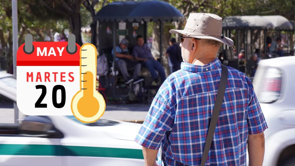 Tarde MUY calurosa en la ciudad de Durango: así será el clima HOY martes 20 de mayo