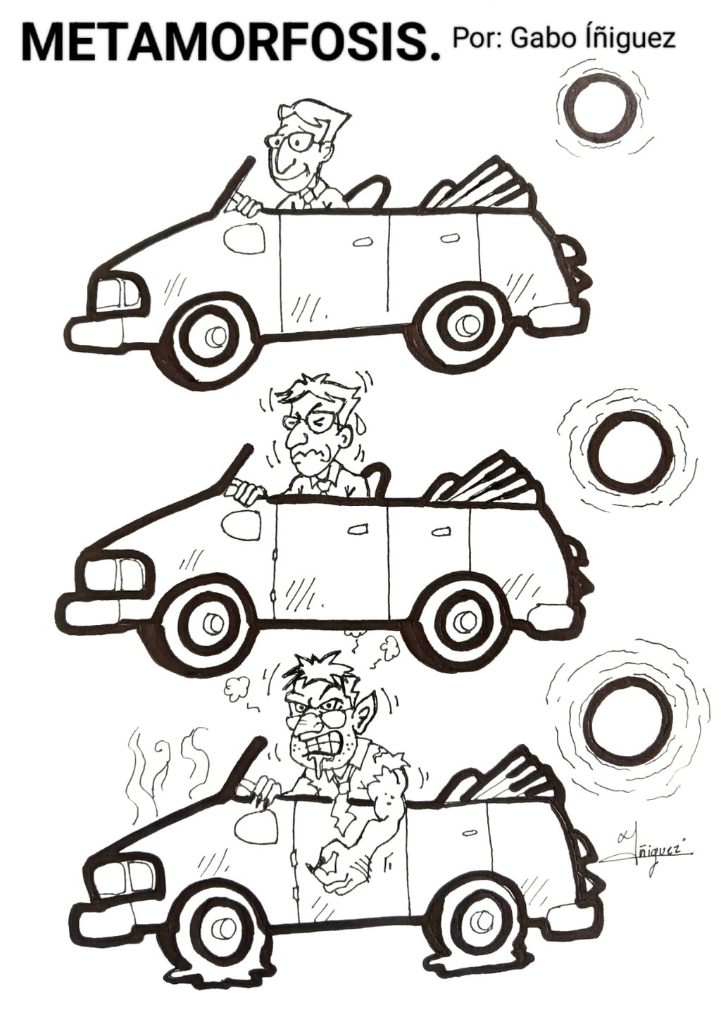 Cartón de Gabo Iñiguez, 21 de mayo de 2025