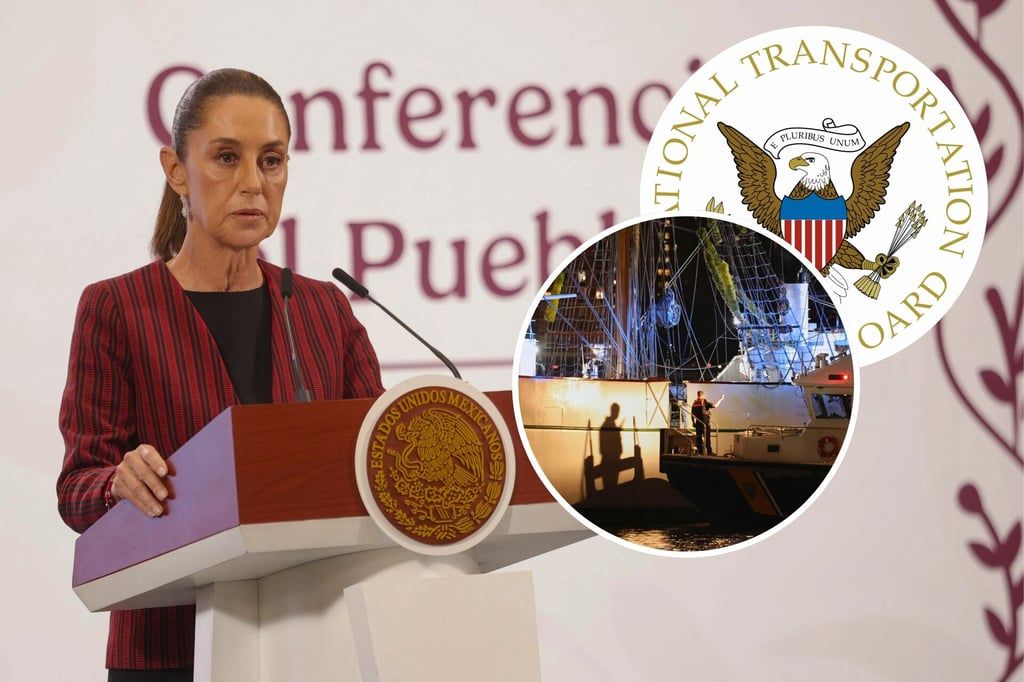 Buque Cuauhtémoc: Fuerzas Armadas dan luz verde a autoridades de EU para subir a bordo; confirmó Sheinbaum