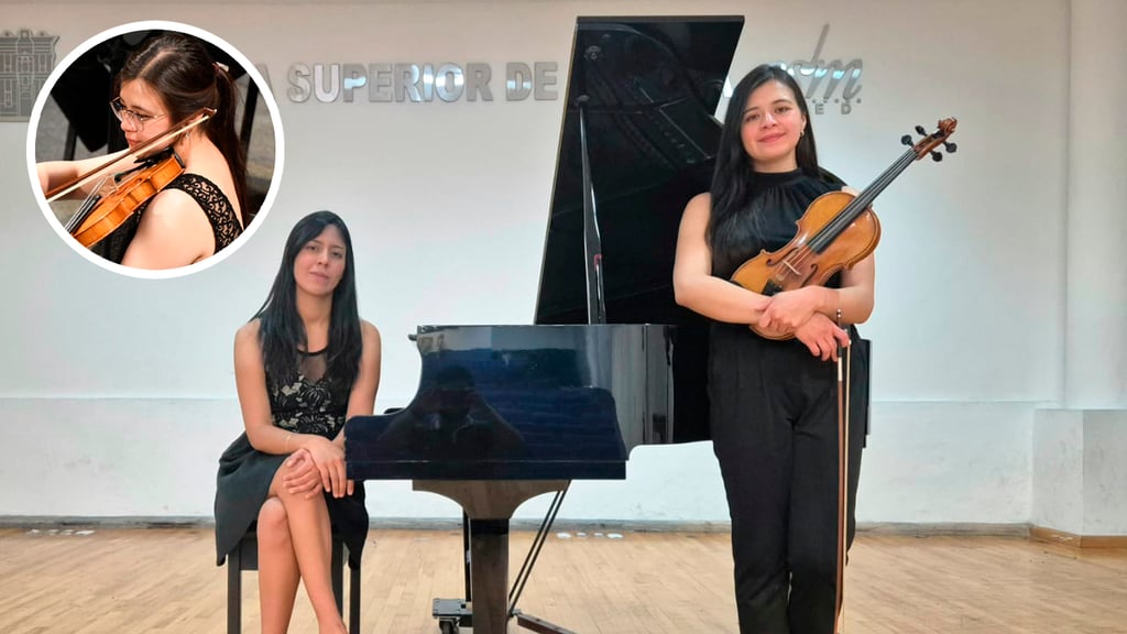 Dúo Aurora invita a concierto para violín y piano el sábado