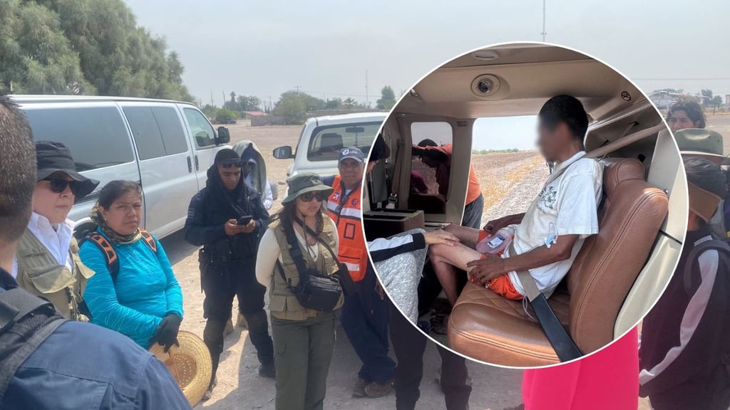 Rescatan a hombre que desapareció en Tlahualilo el pasado fin de semana