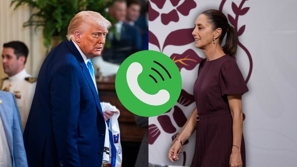 Sheinbaum y Trump sostuvieron una llamada este jueves; ¿de qué hablaron?