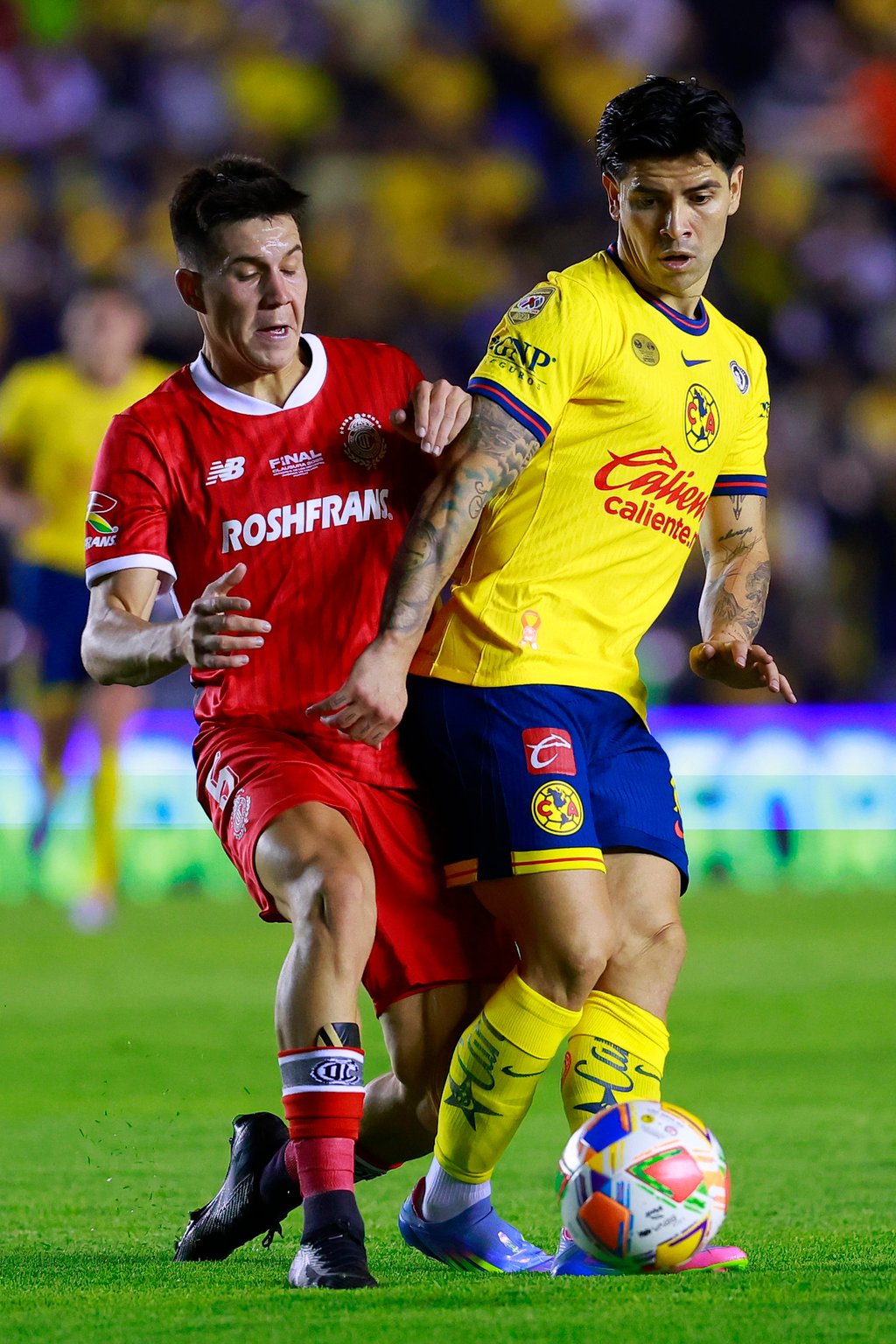 Roscas. América y Toluca no pudieron romper el cero en la ida de la final del Clausura 2025 de la Liga MX.