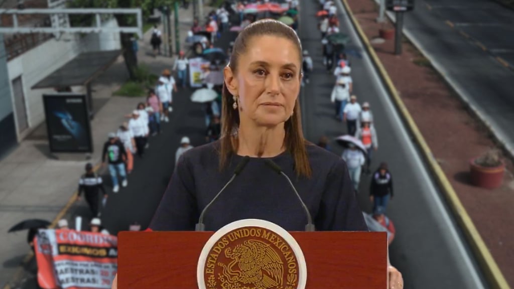 No habrá reunión con la CNTE, el diálogo está con Gobernación y Educación: Sheinbaum