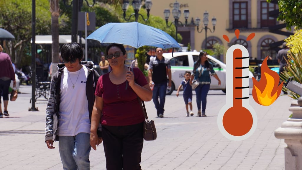 Durango vivió su segundo día de mayo con más de 38 °C; persisten probabilidades de lluvia