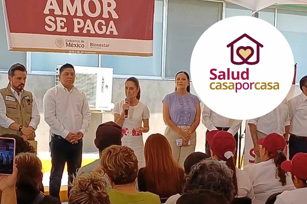 Salud Casa por Casa:  Se han visitado a 8.5 millones de mexicanos, asegura Sheinbaum