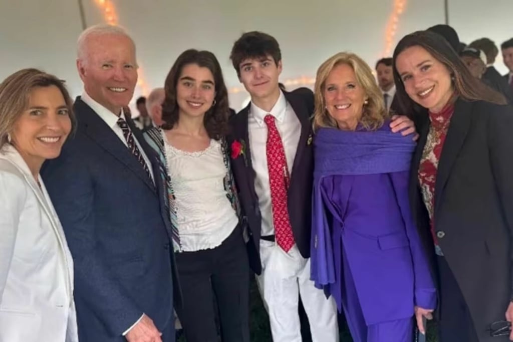 Biden hace su primera aparición pública desde que le diagnosticaron cáncer