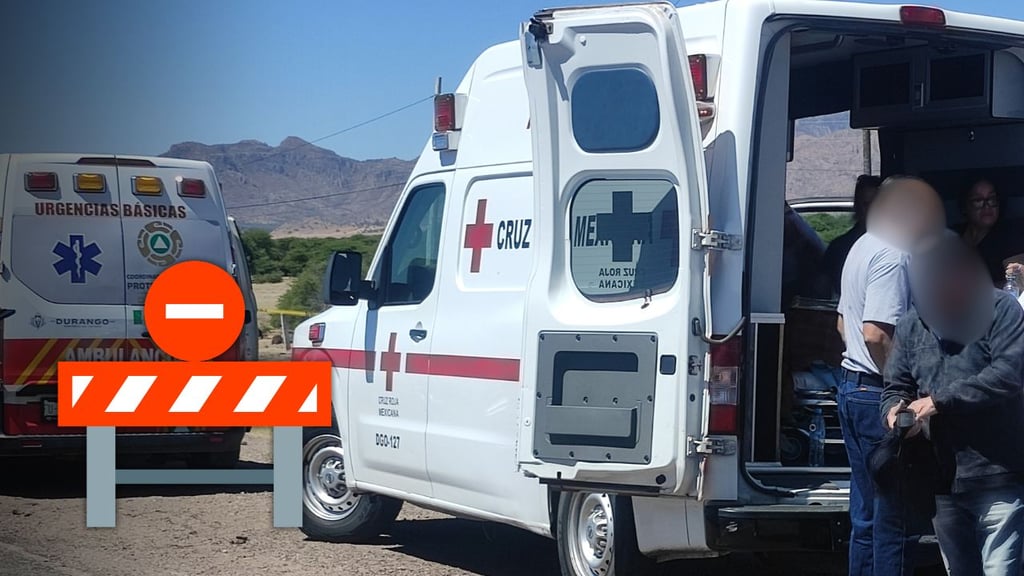 Cierran la 'Súper' Durango-Mazatlán por fuerte accidente