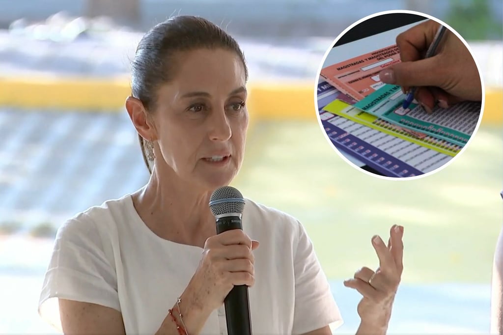 Elección de Jueces: 'México va a dar un ejemplo al mundo'; Sheinbaum convoca a informarse y participar