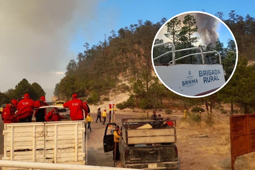 Avanza control del incendio en Tepehuanes: va al 75 %