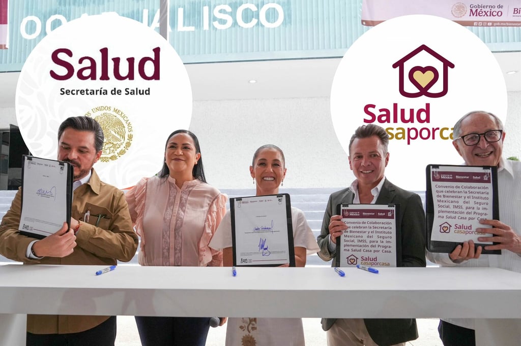 Salud Casa por Casa: Bienestar e IMSS suscriben convenio; buscan priorizar atención a adultos mayores