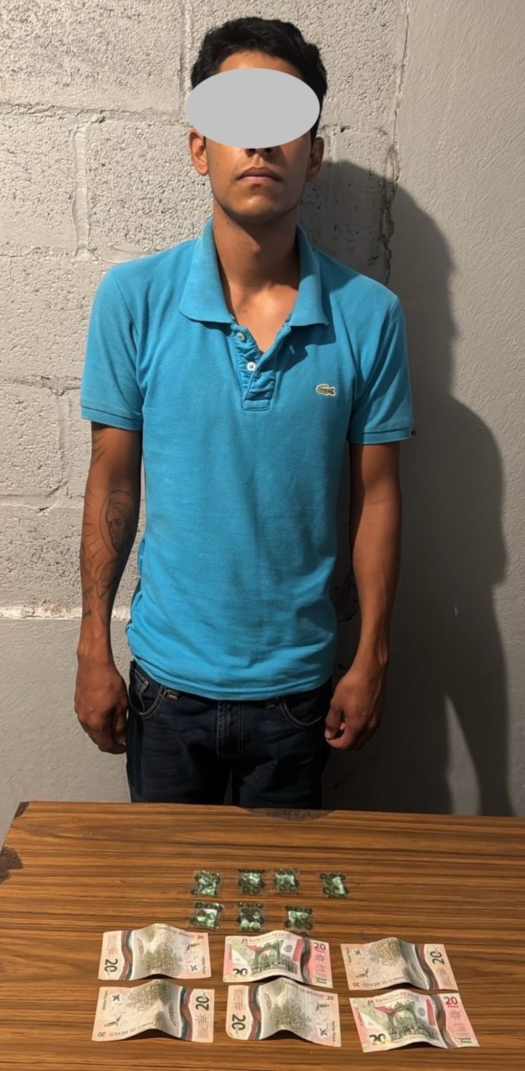 Labor. Detuvieron a 2 mujeres y 2 varones con cristal en la ciudad de Gómez Palacio.