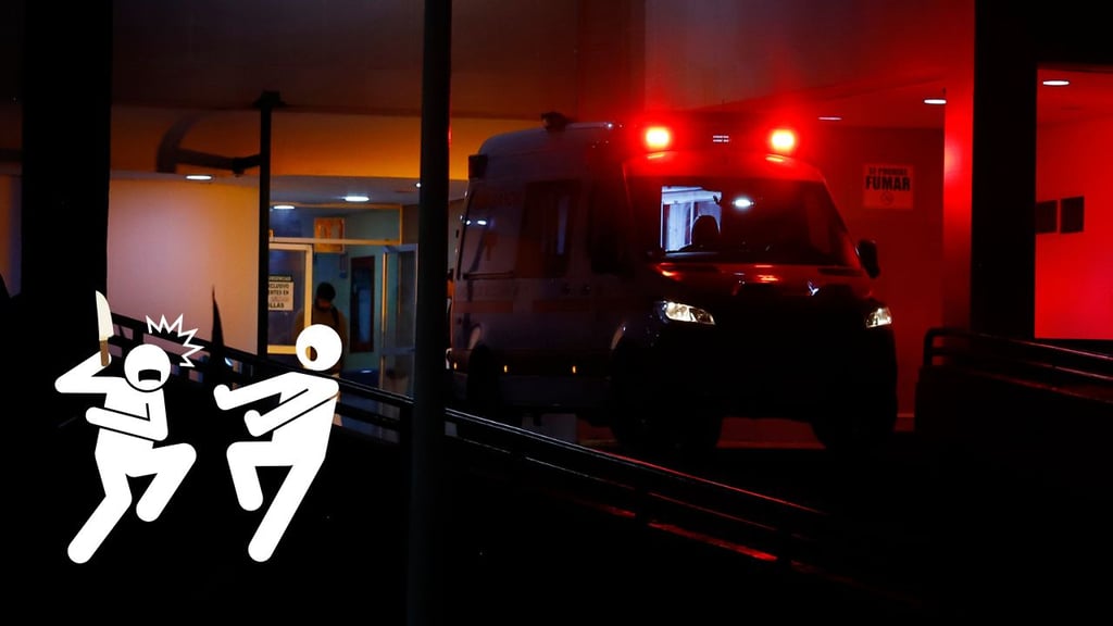 Hombre resultó lesionado con arma blanca mientras estaba en una fiesta