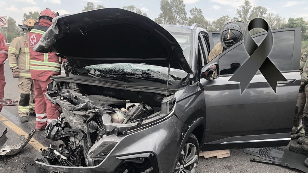 Fallece una de las 7 personas lesionadas en choque frontal en Libramiento Norte
