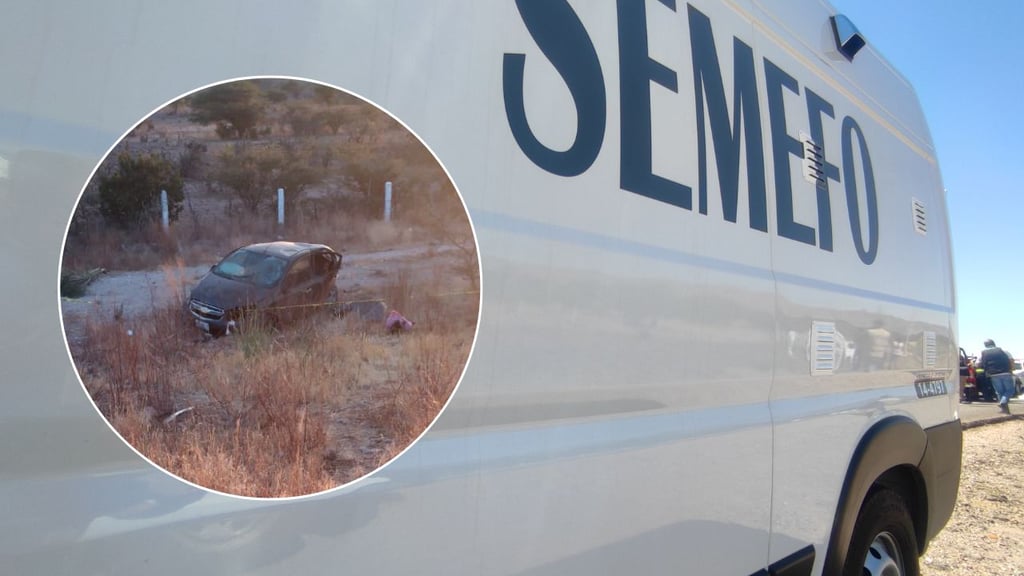 Accidente en la Durango-Parral dejó a una mujer sin vida y otra herida de gravedad