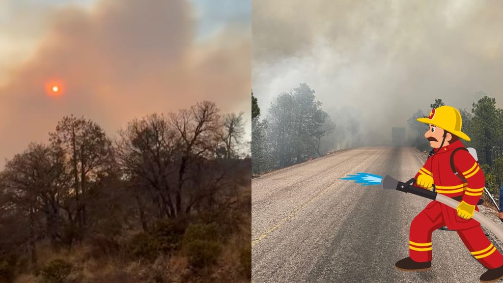 Incendio de Tepehuanes está controlado al 95%; continúan los trabajos en la zona
