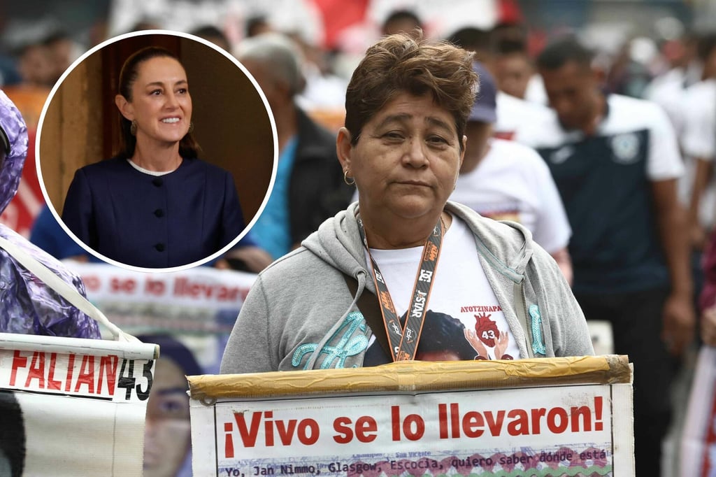 Caso Ayotzinapa: Padres de los 43 anuncian reunión con Claudia Sheinbaum