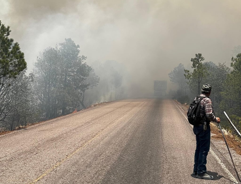 Incendio de Tepehuanes está controlado al 100%; brigadas permanecen en el lugar