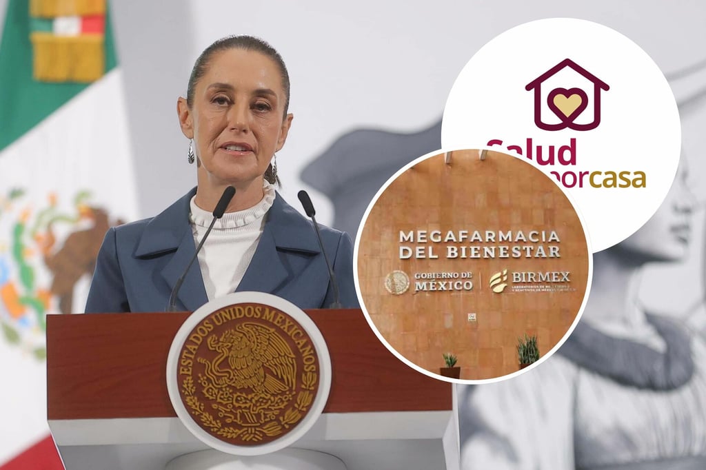 Salud Casa por Casa: Sheinbaum anuncia instalación de 15 mil Farmacias del Bienestar en agosto