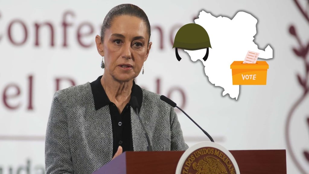 Descarta Sheinbaum focos rojos en elección judicial; GN tendrá presencia en Durango y Veracruz