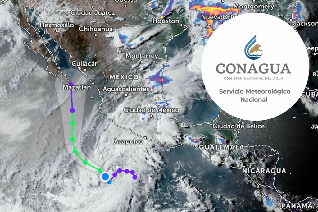 Conagua alerta sobre el ciclón 'Alvin' cerca de Michoacán y Colima: ¿hay riesgo?