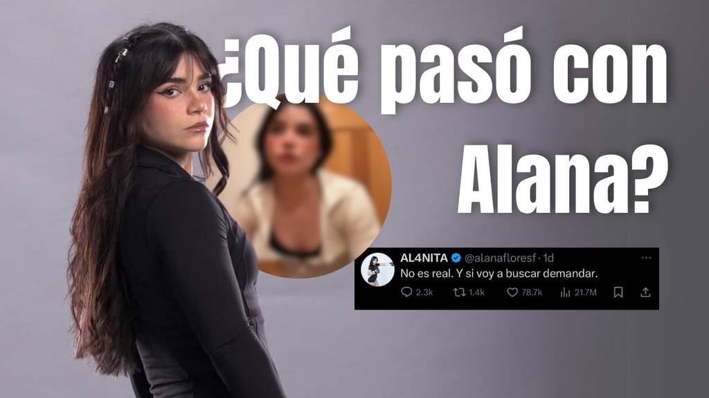 ¿Qué pasó con Alana Flores? La streamer mexicana fue víctima de la Inteligencia Artificial