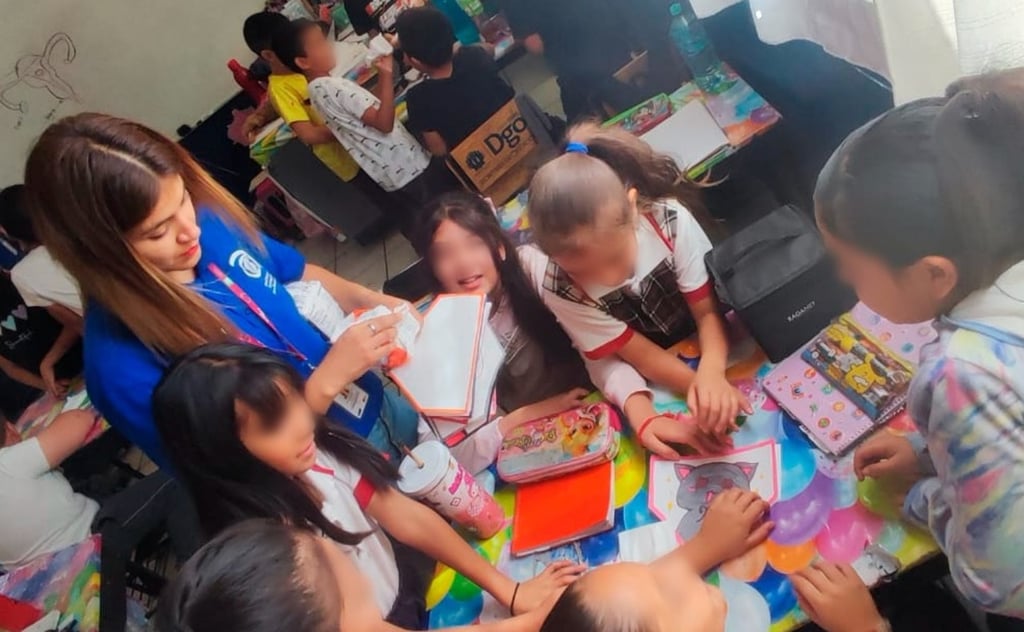 Campaña. En escuelas se realizan talleres para niñas y niños sobre la higiene en la menstruación.