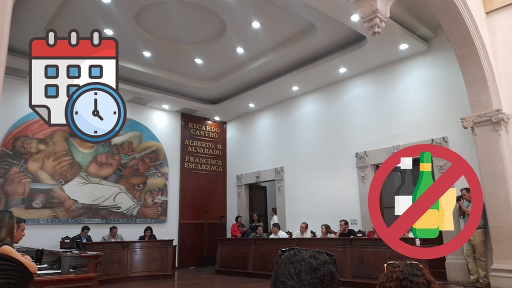 Aprueban en Cabildo de Durango aplicar Ley Seca en todos los negocios; ¿a partir de qué hora?