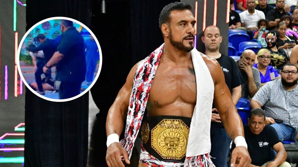 Alberto del Río ‘El Patrón’ ataca legítimamente a King Vikingo en TV nacional | VIDEO