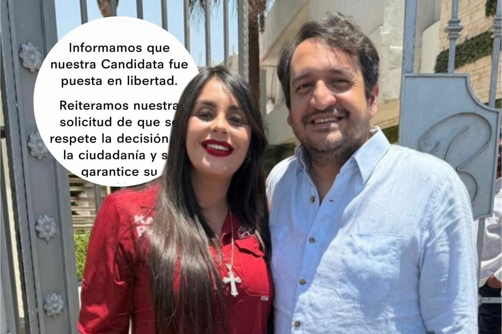 Es puesta en libertad candidata de Morena, informa Andrés Manuel López Beltrán