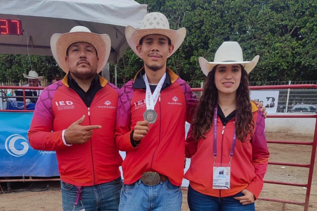 Durango logra plata en Rodeo en la Olimpiada Nacional