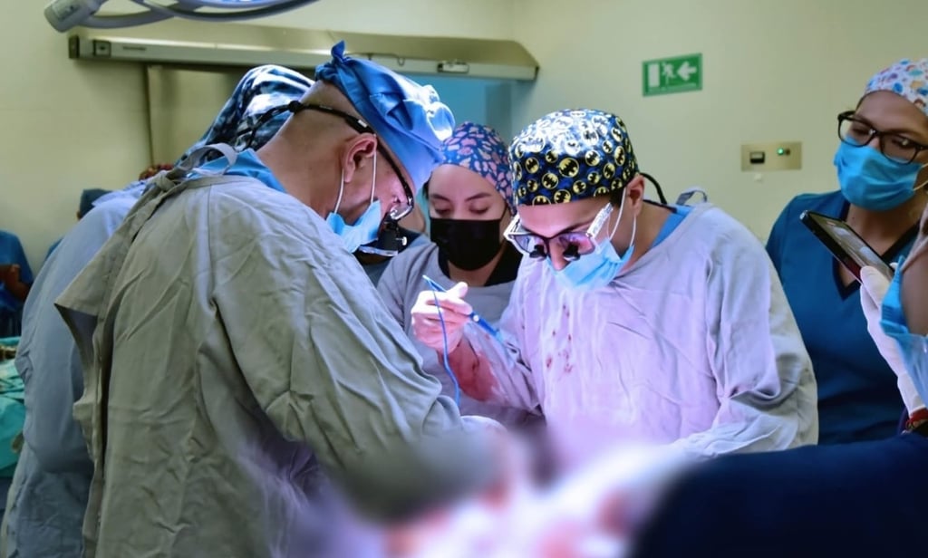 Cirugía. Dentro del Hospital General 450 se han realizado estos trasplantes, el más común en el estado.