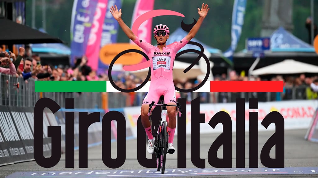 Isaac Del Toro finaliza segundo y sigue líder en la clasificación general del Giro d'Italia