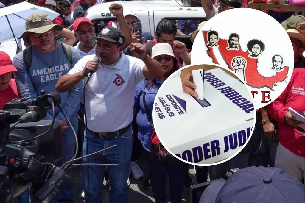 Elección de Jueces: 'No nos pueden responsabilizar por el fracaso de la elección judicial'; afirma CNTE