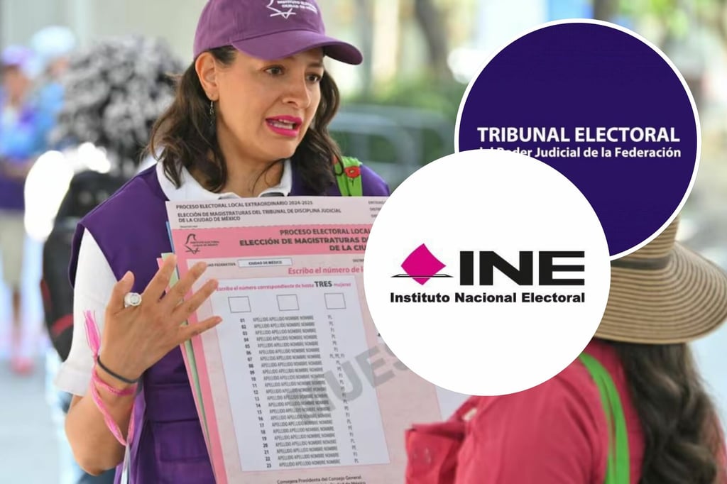 Elección de Jueces: INE y Tribunal Electoral llaman a participar; votantes pueden llevar sus anotaciones