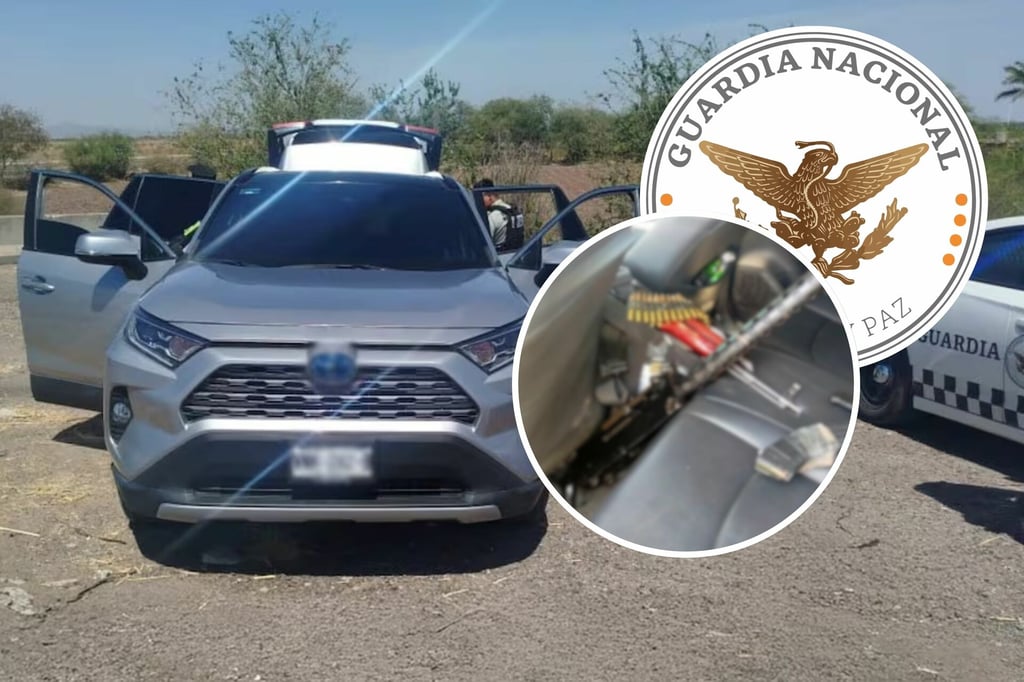 Violencia en Sinaloa: Disparan a miembros de la GN; aseguran vehículo con material bélico