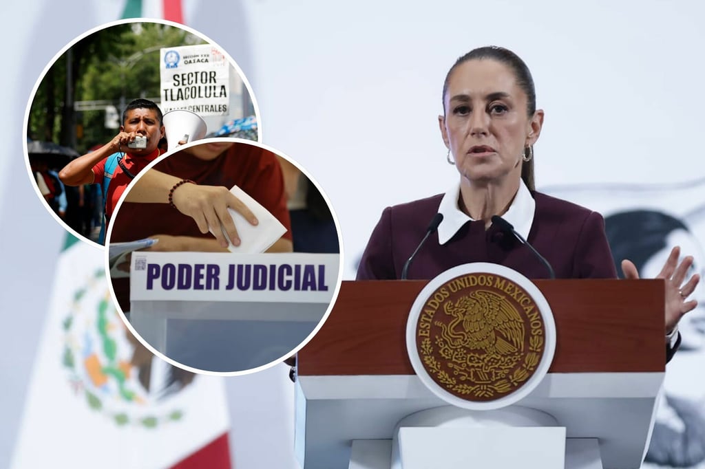 Elección de Jueces: Sheinbaum confía que no habrá boicot de la CNTE durante proceso electoral