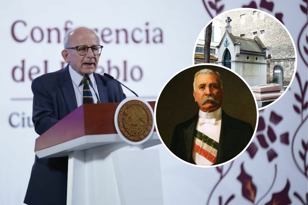 Esto dice el gobierno de Sheinbaum del regreso los restos de Porfirio Díaz
