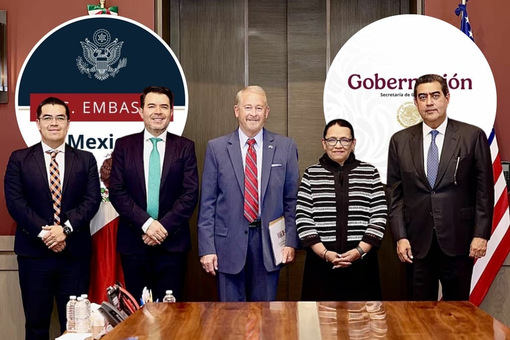 Embajador de EU reitera compromiso con seguridad y prosperidad compartidas tras encuentro con Segob