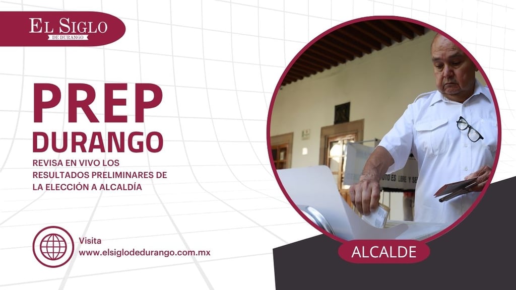 PREP Durango 2025: Sigue AQUÍ los resultados preliminares de la elección en Durango capital