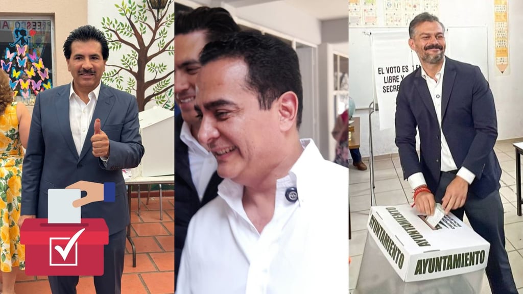 Ya votaron todos los candidatos a la presidencia municipal de Durango