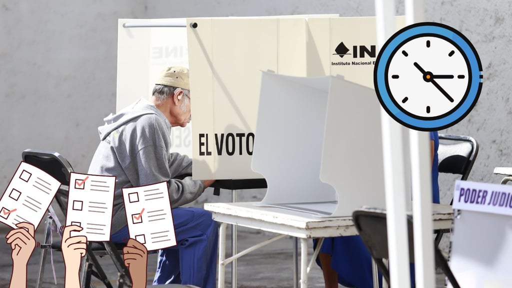 Elecciones Durango 2025: ¿A qué hora cierran las casillas para votar?
