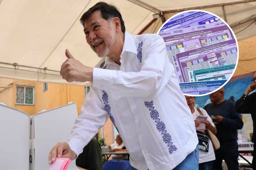 Elección Judicial: 'es una revolución y ejemplo para la humanidad', asegura Noroña