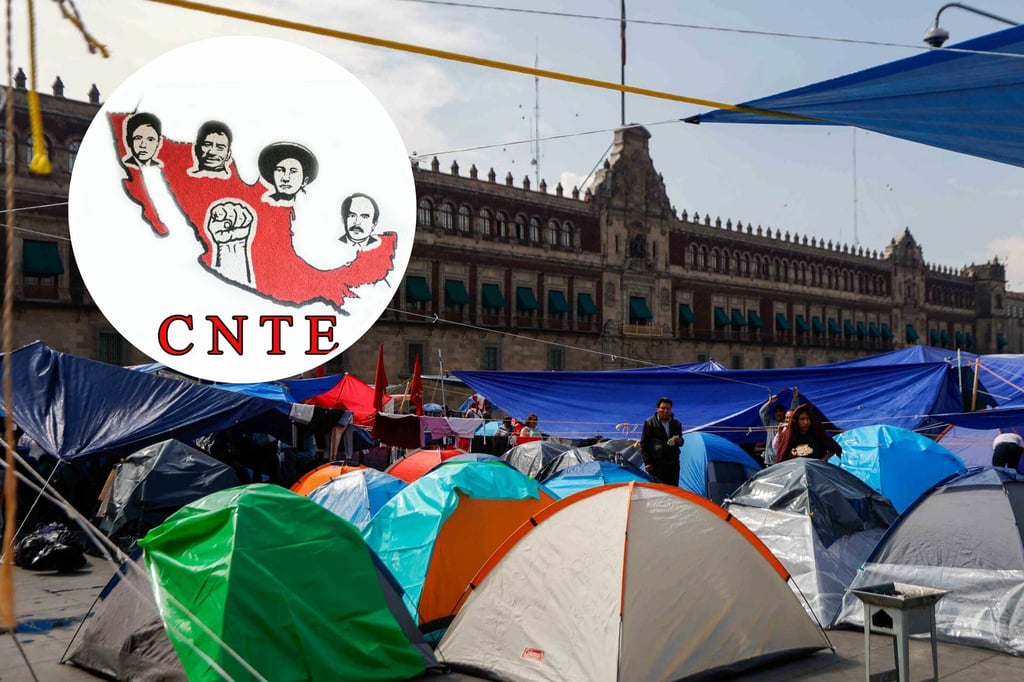 Reforma Ley del ISSSTE: CNTE alista Asamblea Nacional tras 18 días de paro en el Zócalo