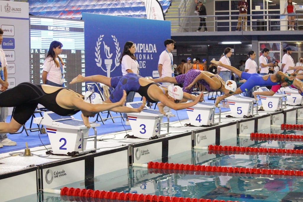 Nadadores se quedaron en la orilla de la Olimpiada Nacional