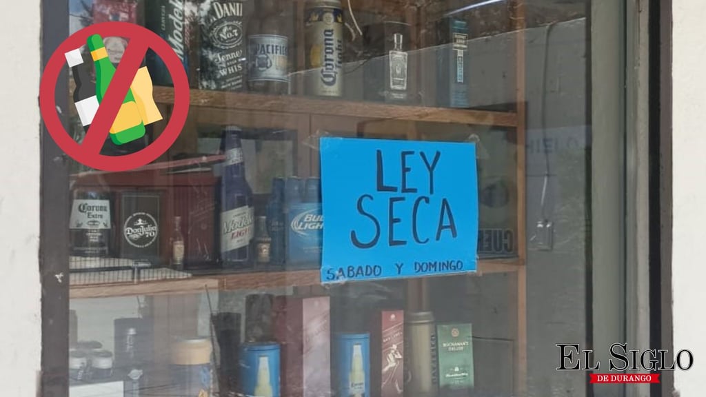 Hubo dos clausuras por no respetar la Ley Seca en el municipio de Durango