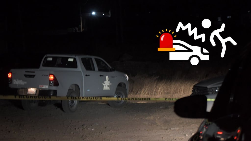 Hombre muere atropellado por auto fantasma en carretera que conecta a Lerdo y Durango